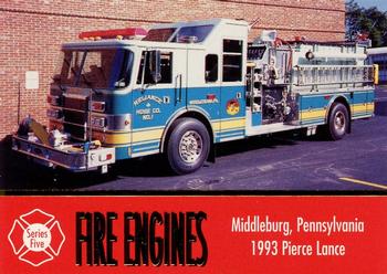 1998 First Choice Collectibles - Fire Engines #407 Middleburg, Pennsylvania - 1993 Pierce Lance Front