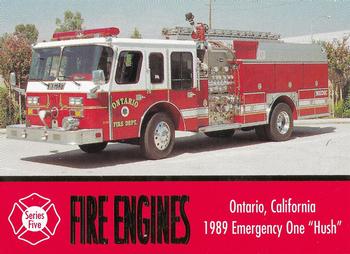 1998 First Choice Collectibles - Fire Engines #431 Ontario, California - 1989 Emergency One 