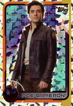 2017 Topps Star Wars Journey to the Last Jedi (UK Release) - Shiny Cards #171 Poe Dameron Front
