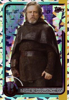 2017 Topps Star Wars Journey to the Last Jedi (UK Release) - Shiny Cards #174 Luke Skywalker Front