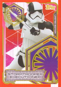 2017 Topps Star Wars Journey to the Last Jedi (UK Release) - Limited Edition #LEMB Stormtrooper Executioner Front
