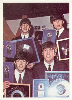 1964 Topps Beatles Color #6 John, Paul, George, Ringo - John Speaking Front