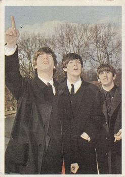 1964 Topps Beatles Color #12 John, Paul, Ringo - John Speaking Front