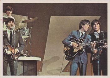 1964 Topps Beatles Color #55 Paul, Ringo, George, John - John Speaking Front