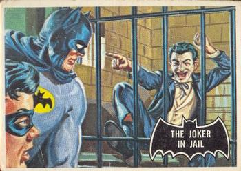 1966 O-Pee-Chee Batman (Black Bat Logo) #13 The Joker in Jail Front