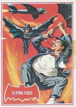 1966 O-Pee-Chee Batman Series A (Red Bat Logo) #31A Flying Foes Front
