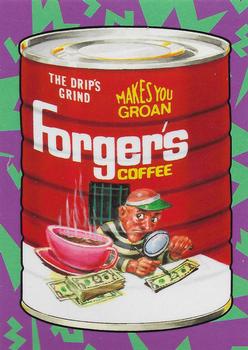 2017 Topps Wacky Packages 50th Anniversary - Best of the '80s Stickers #2 Forger's Front