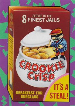 2017 Topps Wacky Packages 50th Anniversary - Best of the '80s Stickers #4 Crookie Crisp Front