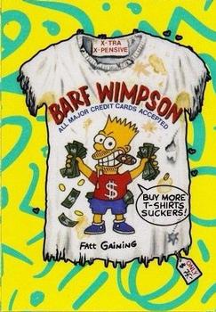 2017 Topps Wacky Packages 50th Anniversary - Best of the '90s Stickers #4 Barf Wimpson Front