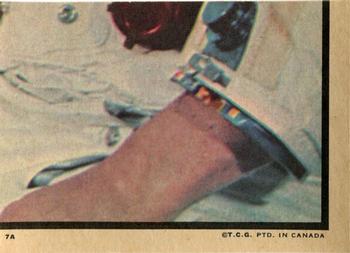 1969 O-Pee-Chee Man on the Moon #7A Apollo 10 Back