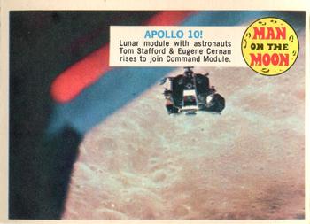 1969 O-Pee-Chee Man on the Moon #7A Apollo 10 Front