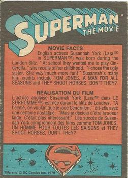 1978 O-Pee-Chee Superman: The Movie #17 Briefing Military Police of Krypton Back