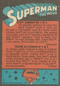 1978 O-Pee-Chee Superman: The Movie #36 Paying A Call on Lois Lane Back