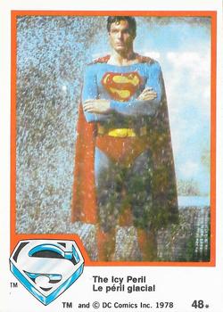 1978 O-Pee-Chee Superman: The Movie #48 The Icy Peril Front