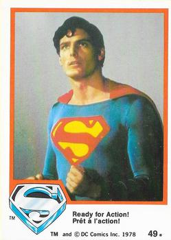 1978 O-Pee-Chee Superman: The Movie #49 Ready for Action! Front