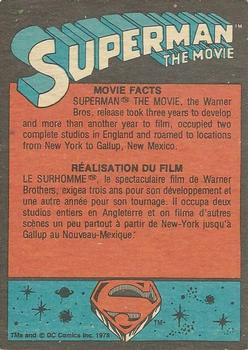 1978 O-Pee-Chee Superman: The Movie #68 The Scheme to Destroy Superman Back