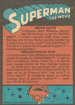 1978 O-Pee-Chee Superman: The Movie #113 The Chamber for the Council of Elders Back