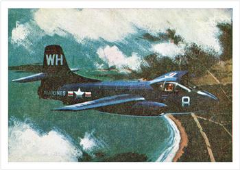 1958 Cardmaster Jet Aircraft of the World #84 Douglas Skynight Front