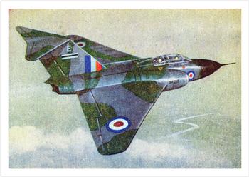 1958 Cardmaster Jet Aircraft of the World #86 Gloster Javelin Front