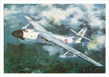 1958 Cardmaster Jet Aircraft of the World #87 Vickers Valiant Front
