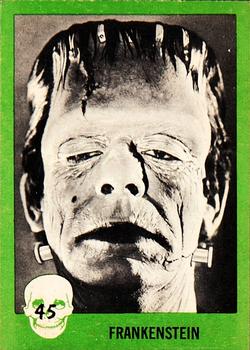 1961 Nu-Cards Horror Monster #45 Frankenstein Front