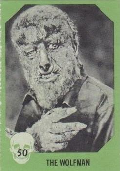 1961 Nu-Cards Horror Monster #50 The Wolf Man Front