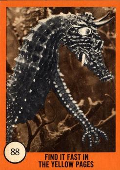 1961 Nu-Cards Horror Monster #88 Find It Fast in The Yellow Pages Front