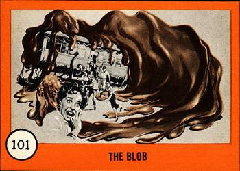 1961 Nu-Cards Horror Monster #101 The Blob Front