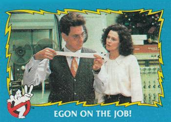 1989 O-Pee-Chee Ghostbusters II #12 Egon on the Job! Front