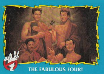 1989 O-Pee-Chee Ghostbusters II #82 The Fabulous Four! Front