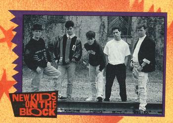 1989 O-Pee-Chee New Kids on the Block #14 NKOTB Quiz! Question #4 Front