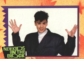 1989 O-Pee-Chee New Kids on the Block #41 Vital Statistics (Jordan Knight) Front