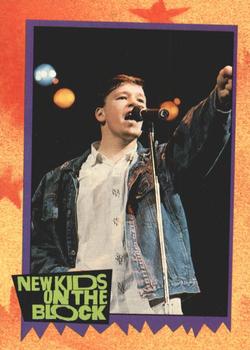 1989 O-Pee-Chee New Kids on the Block #43 Donnie Wahlberg Front