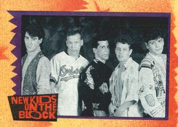 1989 O-Pee-Chee New Kids on the Block #52 Good Friends Front