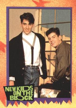 1989 O-Pee-Chee New Kids on the Block #73 NKOTB Quiz! Question #14 Front