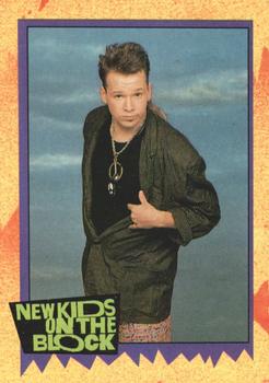 1989 O-Pee-Chee New Kids on the Block #77 NKOTB Quiz! Question #18 Front