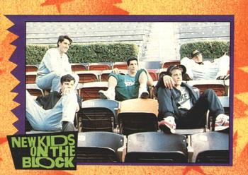 1989 O-Pee-Chee New Kids on the Block #81 Big Time Front