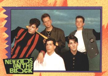 1989 O-Pee-Chee New Kids on the Block #86 New Kids Have Heart Front