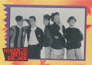 1989 O-Pee-Chee New Kids on the Block #15 NKOTB Quiz! Question #5 Front