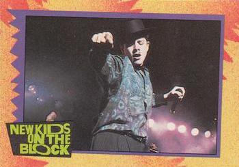 1989 O-Pee-Chee New Kids on the Block #19 NKOTB Quiz! Question #9 Front