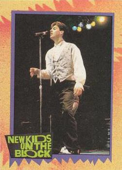 1989 O-Pee-Chee New Kids on the Block #20 NKOTB Quiz! Question #10 Front