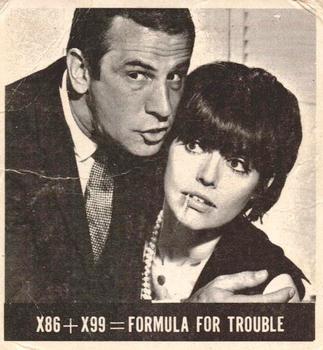 1966 O-Pee-Chee Get Smart #18 X86 + X99 = Formula For Trouble Front