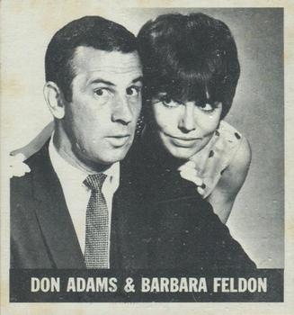 1966 O-Pee-Chee Get Smart #21 Don Adams & Barbara Feldon Front