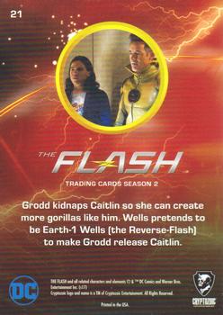 2017 Cryptozoic The Flash Season 2 - Rainbow Foil #21 Grodd Wants Company Back