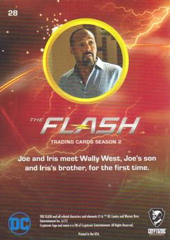 2017 Cryptozoic The Flash Season 2 - Rainbow Foil #28 Enter Wally West Back