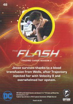2017 Cryptozoic The Flash Season 2 - Rainbow Foil #48 Shared Blood Back