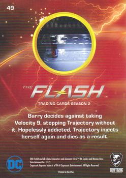 2017 Cryptozoic The Flash Season 2 - Rainbow Foil #49 Just Say No to Speed Enhancers Back