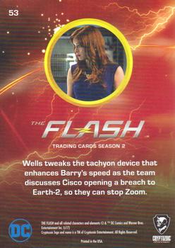 2017 Cryptozoic The Flash Season 2 - Rainbow Foil #53 Ready to Take on Zoom Back