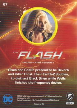 2017 Cryptozoic The Flash Season 2 - Rainbow Foil #67 Pretend Doppelgangers Back