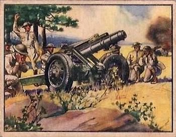 1939 O-Pee-Chee Fighting Forces (V276) #FieldArtillery3 United States 75 mm. Howitzer Front